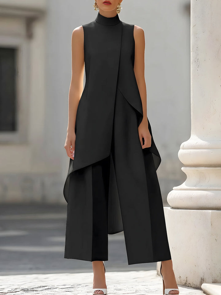 CAMARA | ELEGANT LAYERED PANT SET