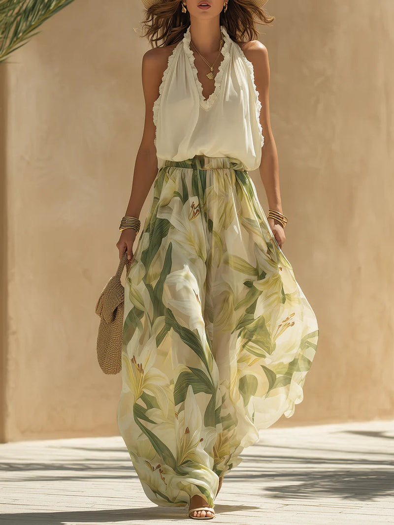 LILY | CHIFFON TWO-PIECE SET