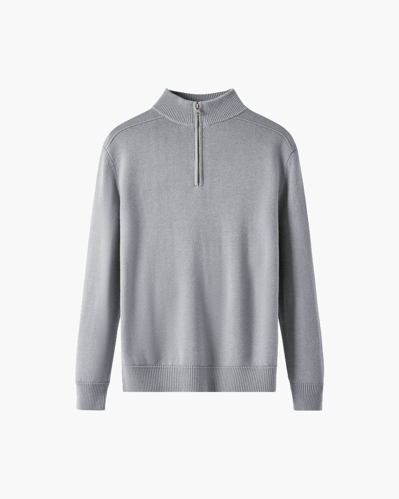 THOMAS | MERINO WOOL HALF-ZIP SWEATER