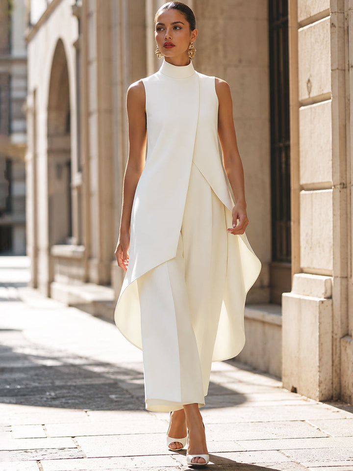CAMARA | ELEGANT LAYERED PANT SET