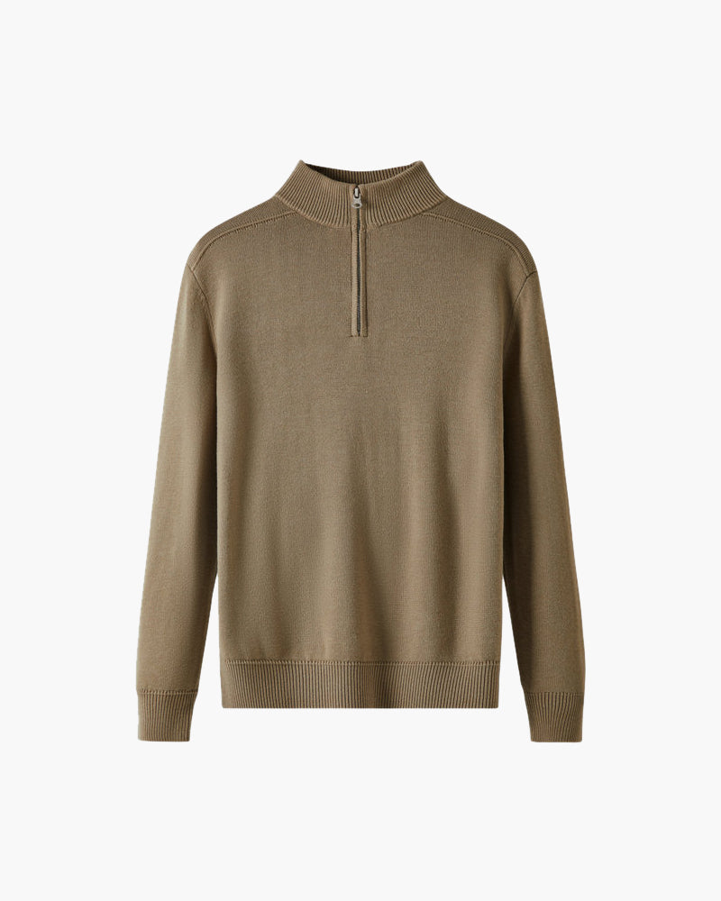 THOMAS | MERINO WOOL HALF-ZIP SWEATER
