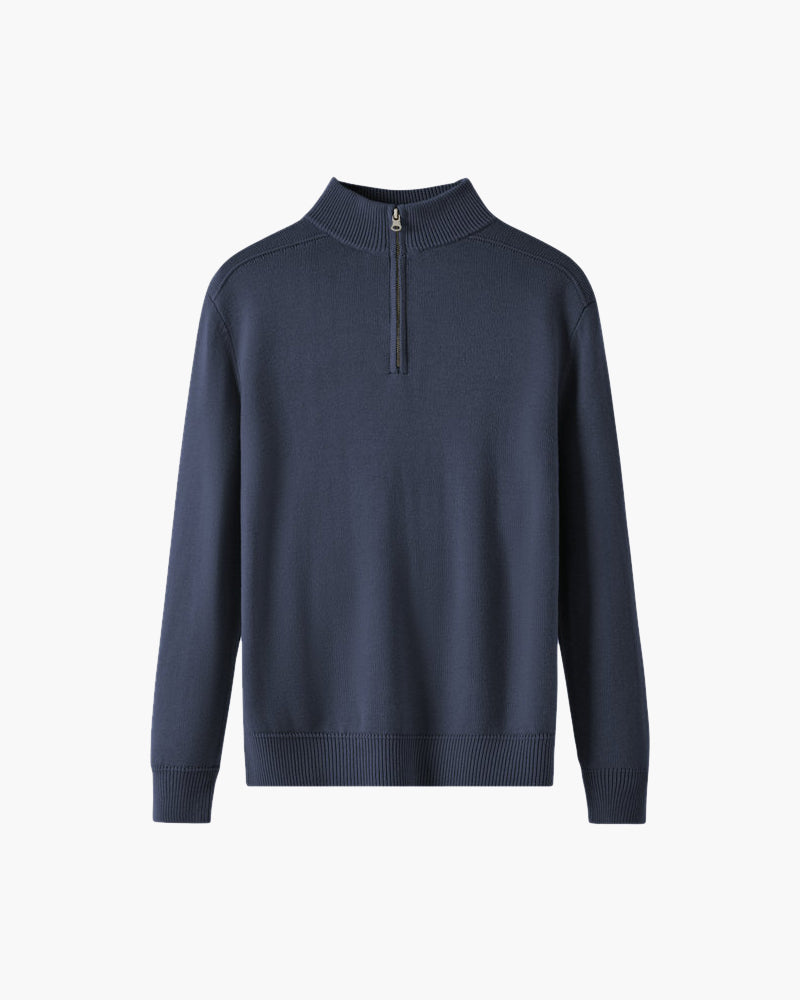 THOMAS | MERINO WOOL HALF-ZIP SWEATER