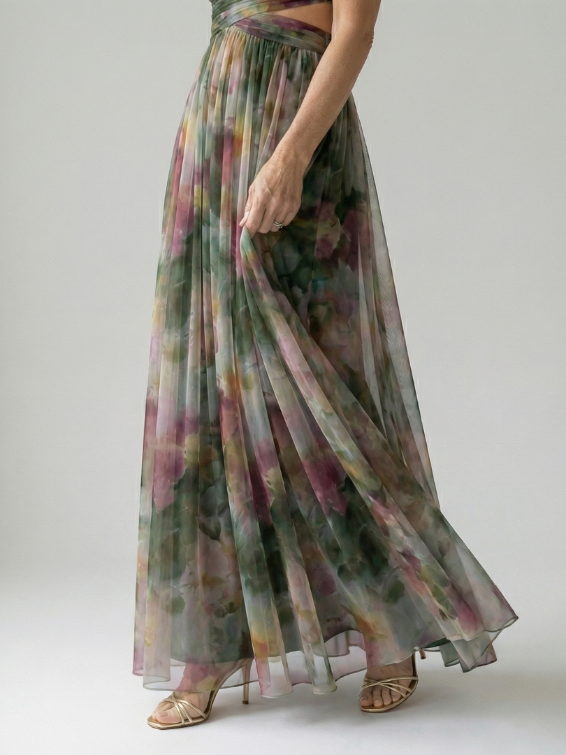 VIOLET | WRAP MAXI DRESS