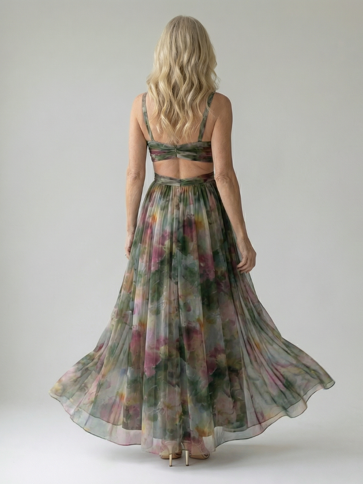 VIOLET | WRAP MAXI DRESS