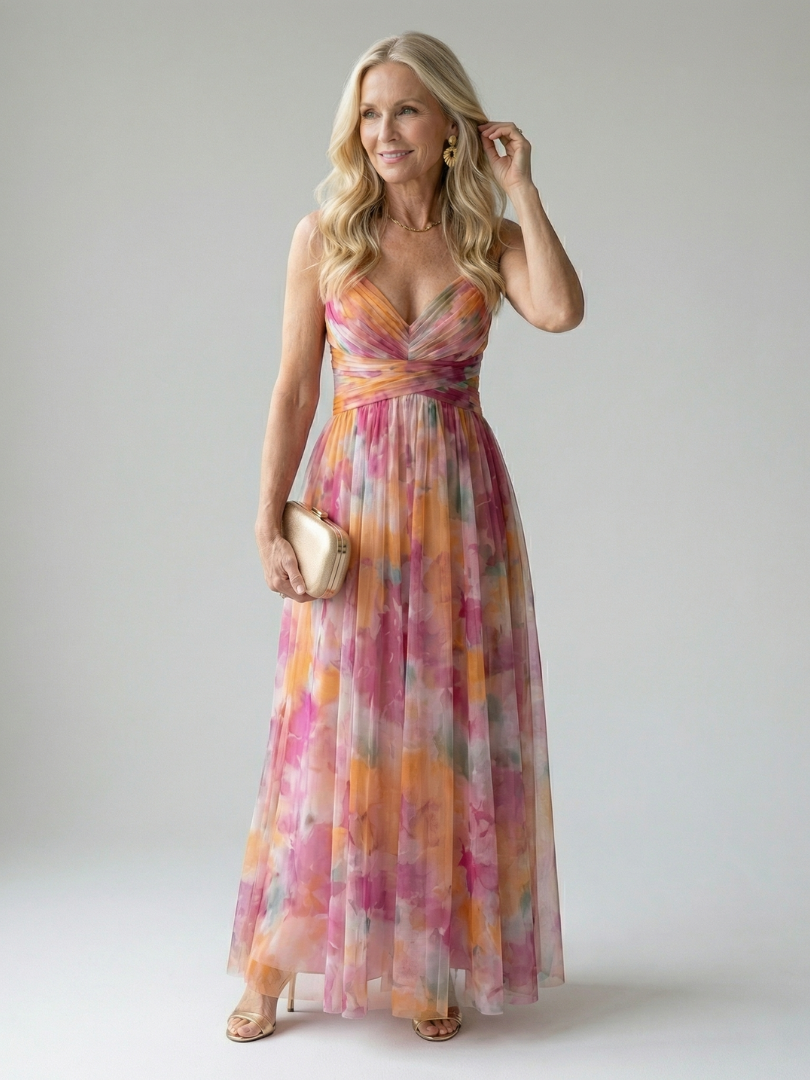 VIOLET | WRAP MAXI DRESS
