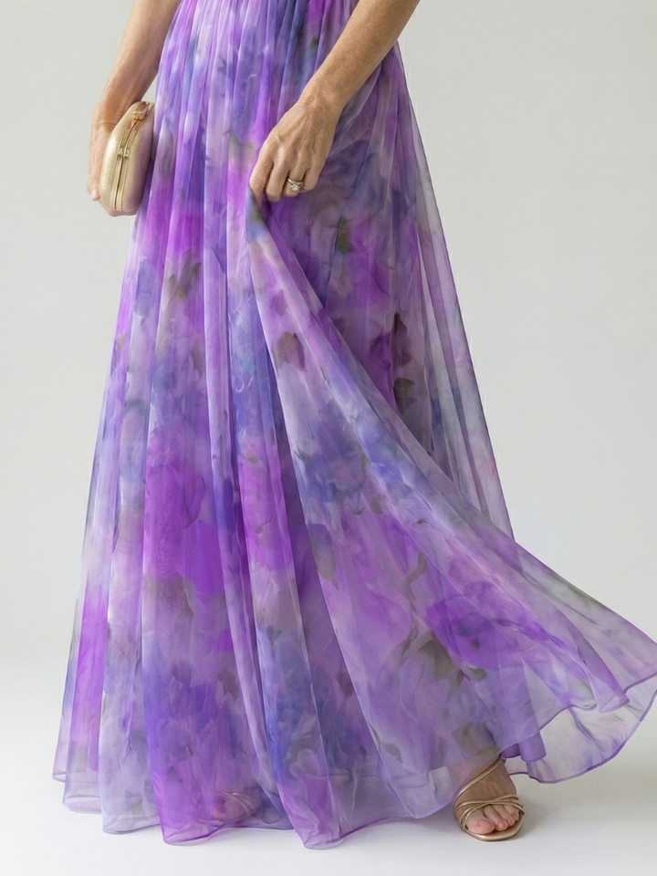 VIOLET | WRAP MAXI DRESS