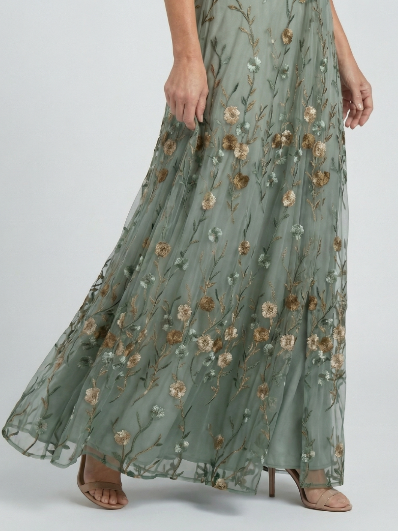 SERENA | FLORAL HALTER MIDI DRESS