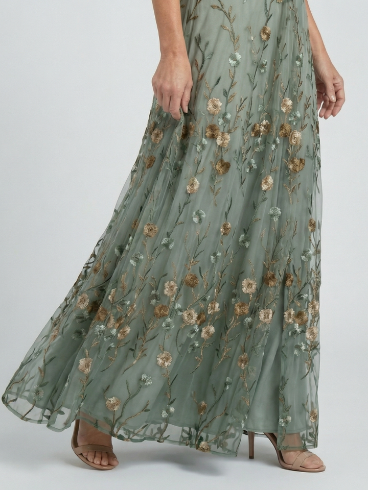 SERENA | FLORAL HALTER MIDI DRESS