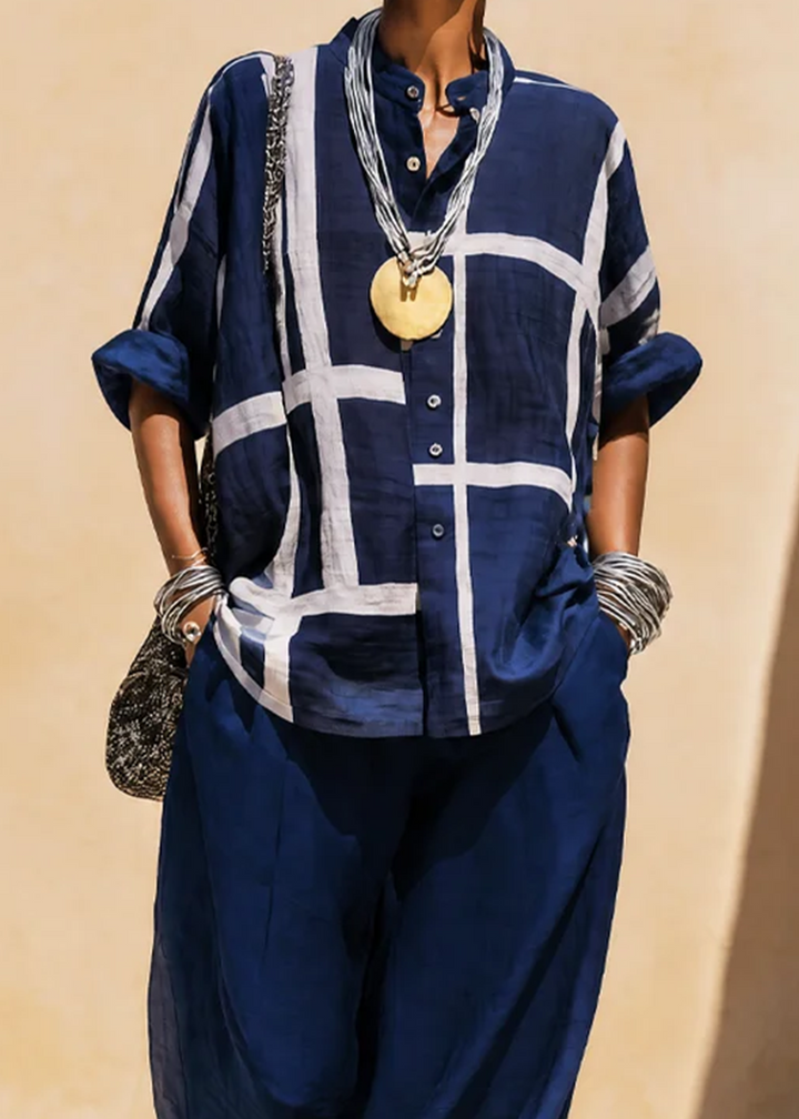VERA | CASUAL WIDE-LEG TWO-PIECE SET