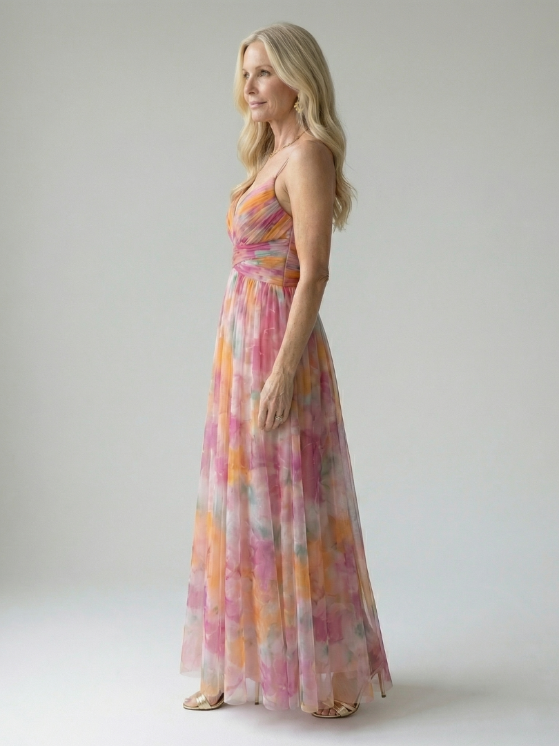 VIOLET | WRAP MAXI DRESS