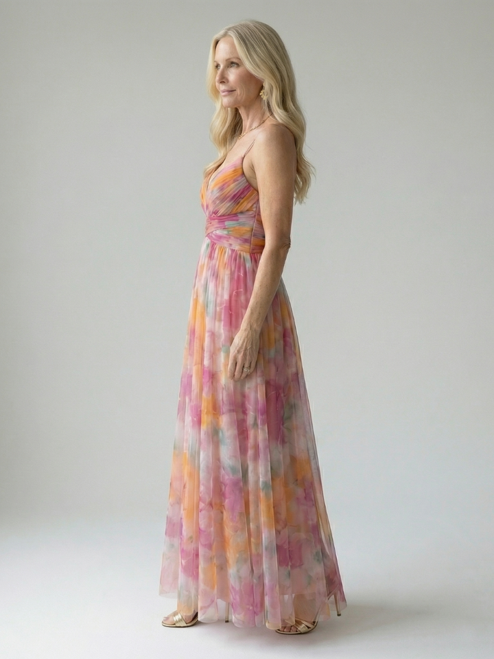 VIOLET | WRAP MAXI DRESS