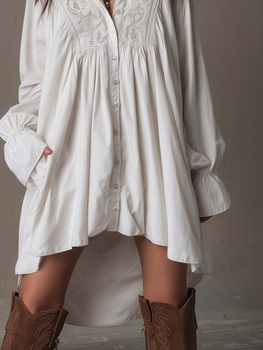 EVELYN | LACE MINI DRESS