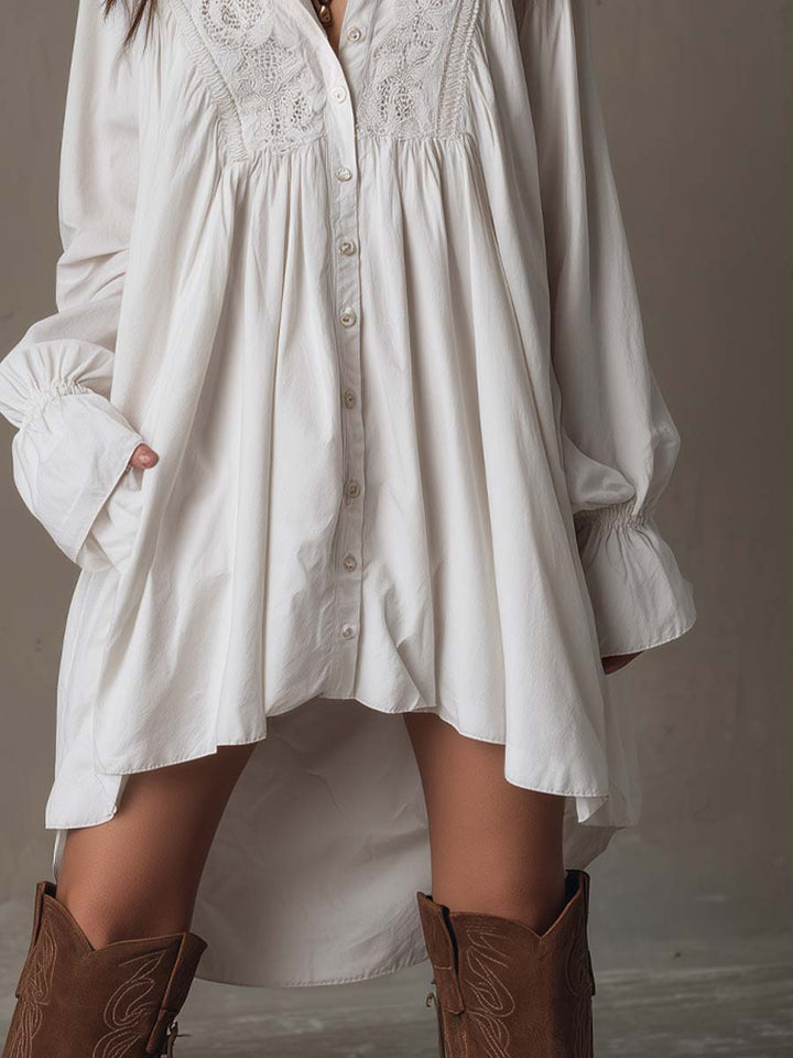 EVELYN | LACE MINI DRESS