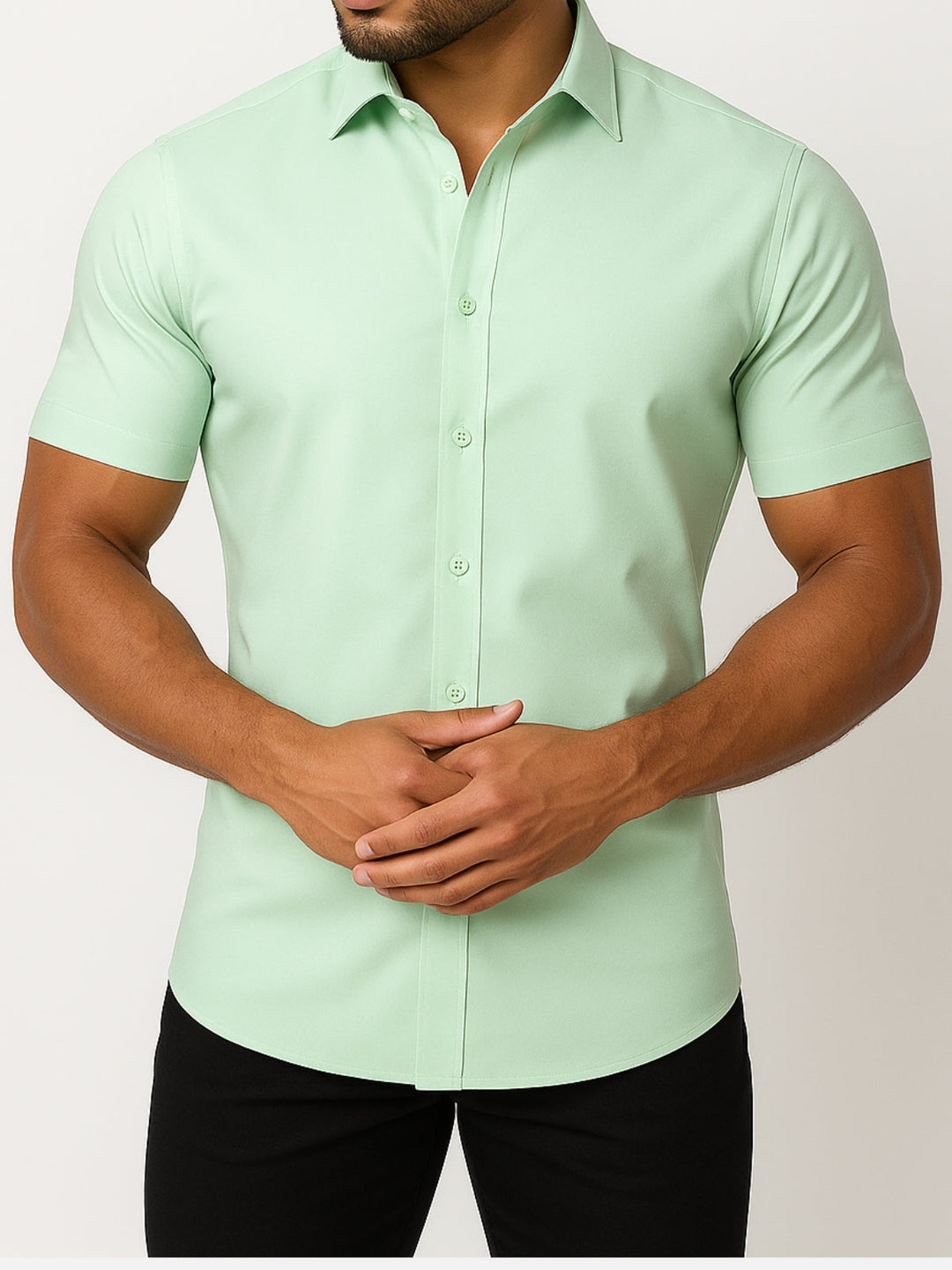 MASON | NON-IRON STRETCH SHIRT