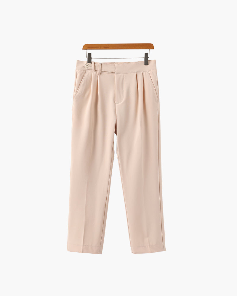 PARIS | HIGH-WAIST TAILORED TROUSERS