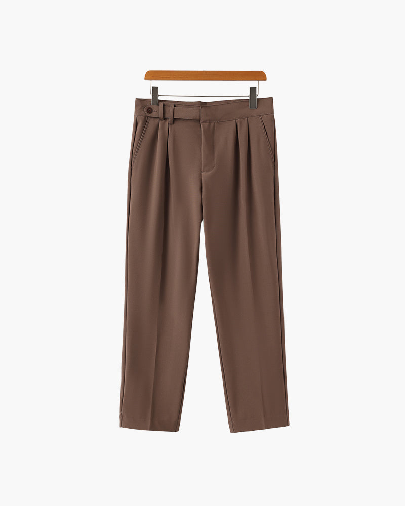 PARIS | HIGH-WAIST TAILORED TROUSERS