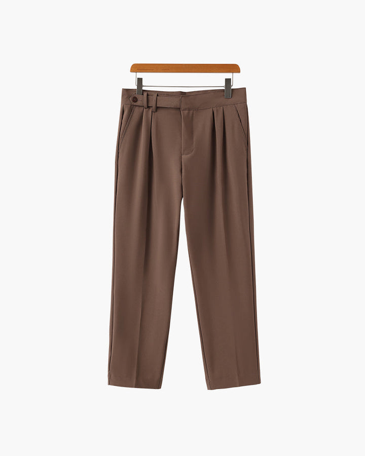 PARIS | HIGH-WAIST TAILORED TROUSERS