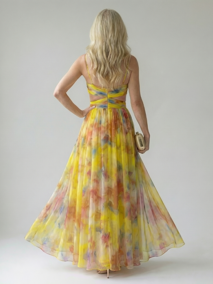 VIOLET | WRAP MAXI DRESS