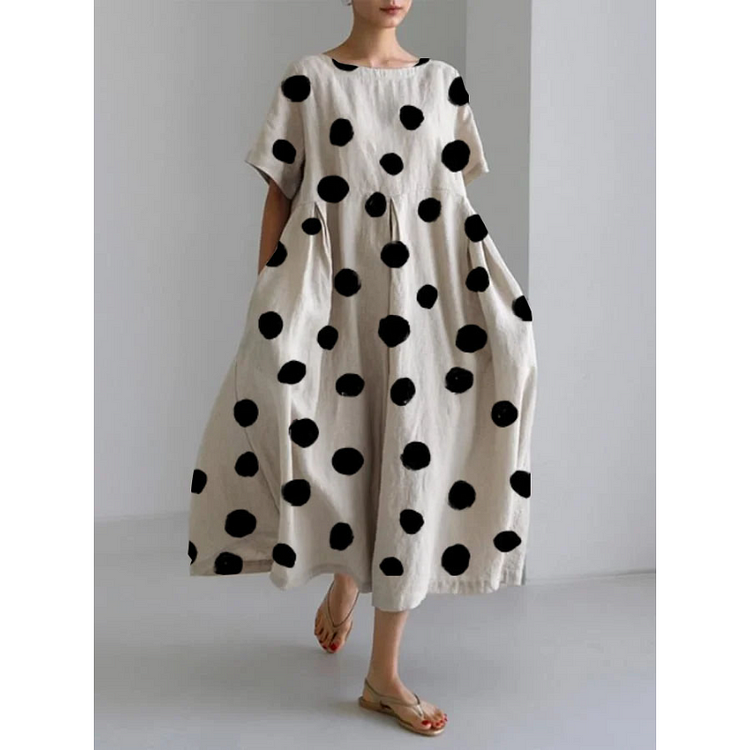 VALE | FLORAL A-LINE SUMMER DRESS