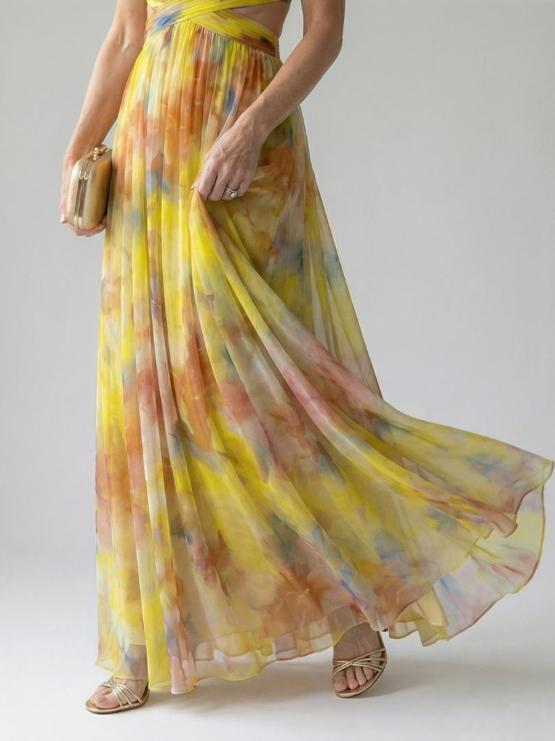 VIOLET | WRAP MAXI DRESS