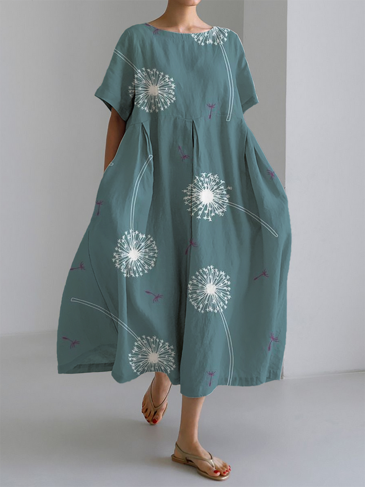 GABBY | FLORAL A-LINE SUMMER DRESS