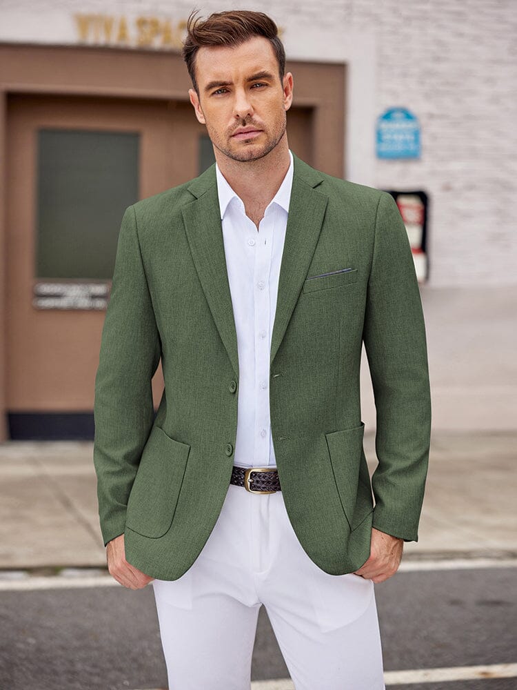 HUDSON | PRINTED LINING BLAZER