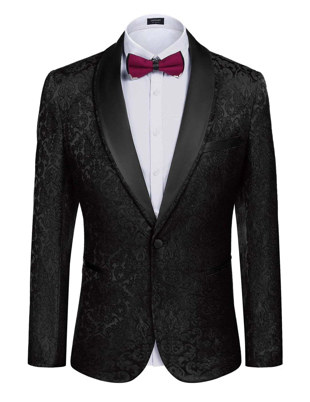 LEONARDO | JACQUARD FLORAL BLAZER