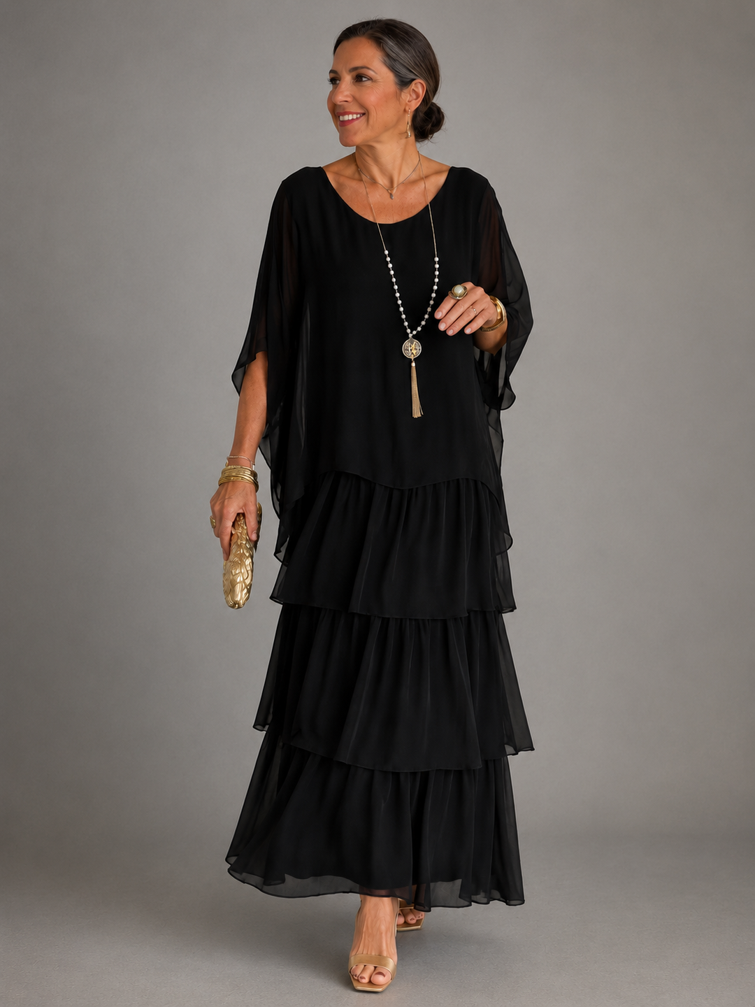 LARA | FLOWING MAXI DRESS