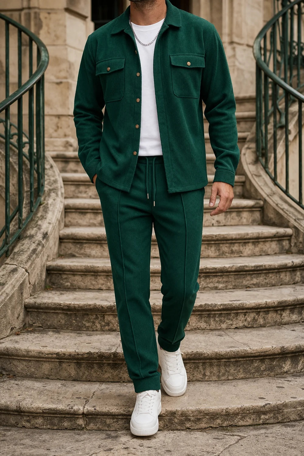 NERIO | TEXTURED TWO-PIECE SET
