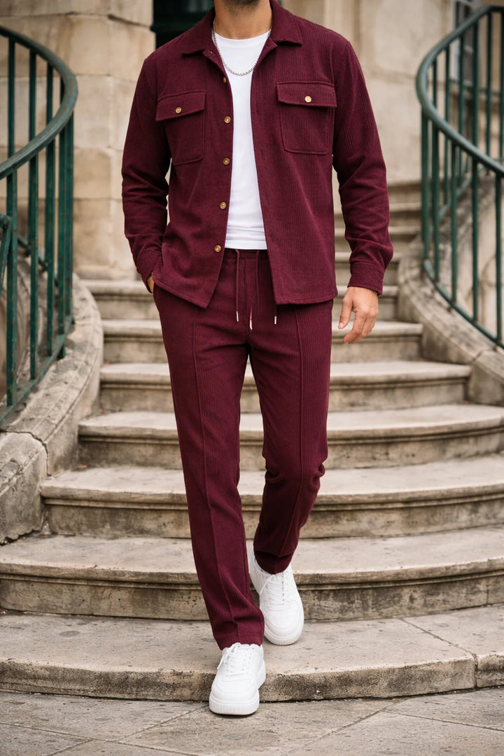 NERIO | TEXTURED TWO-PIECE SET