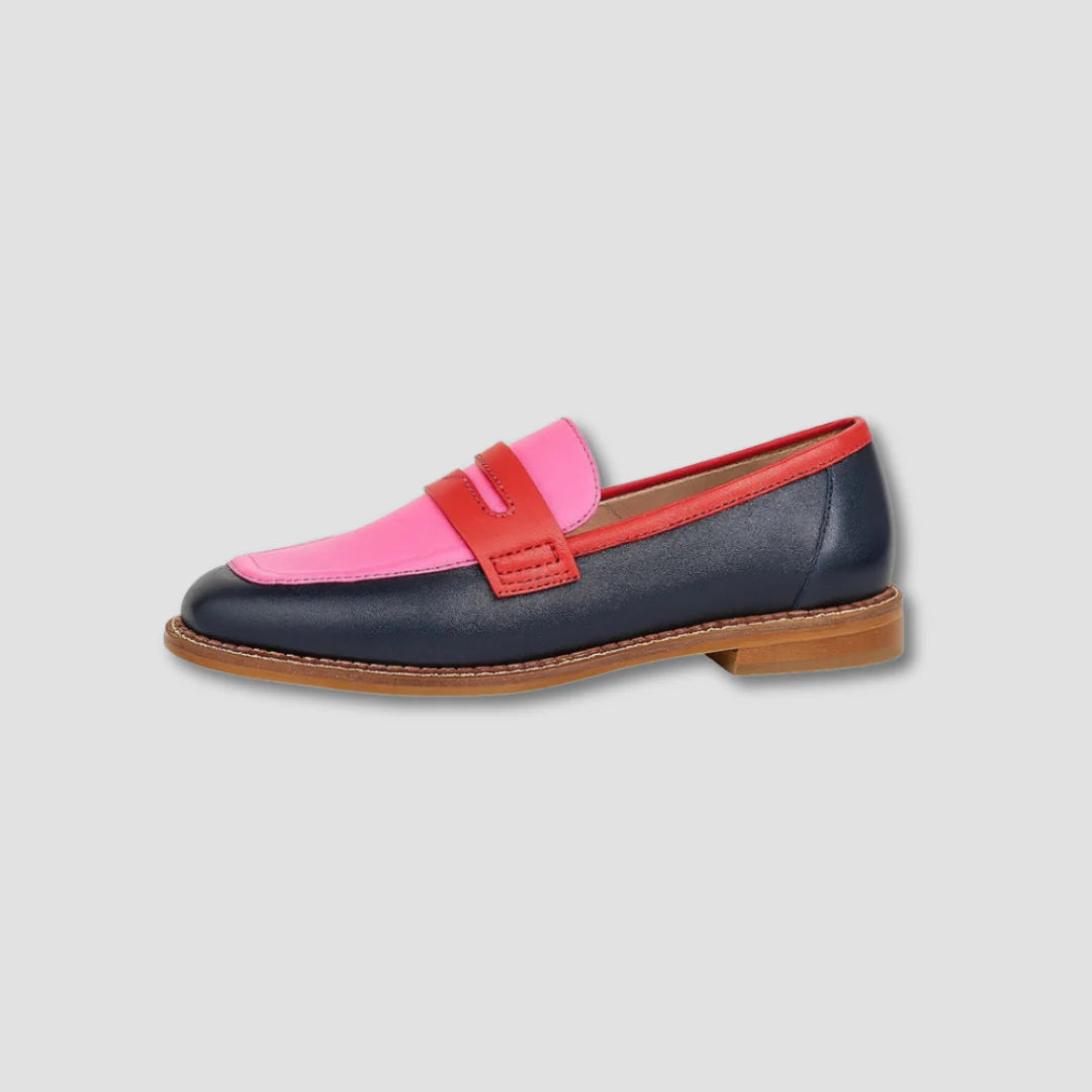 FRANKI | TWO-TONE COMFORT LOAFERS