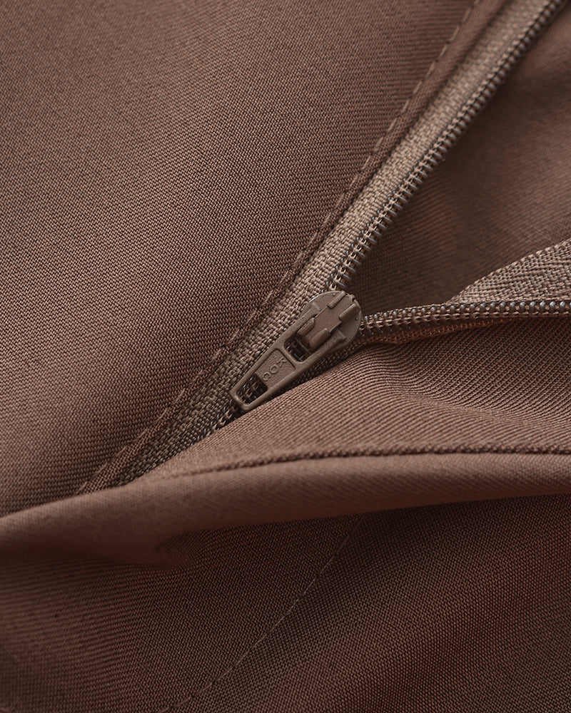 PARIS | HIGH-WAIST TAILORED TROUSERS