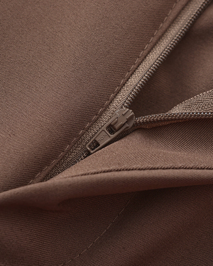 PARIS | HIGH-WAIST TAILORED TROUSERS