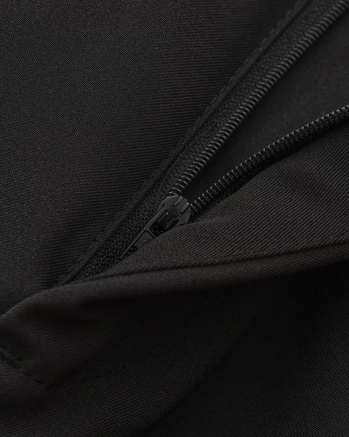 PARIS | HIGH-WAIST TAILORED TROUSERS