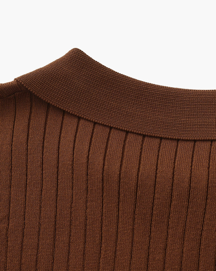 MARCO | RIBBED KNIT POLO