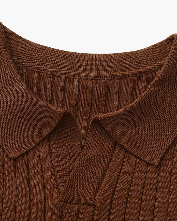 MARCO | RIBBED KNIT POLO
