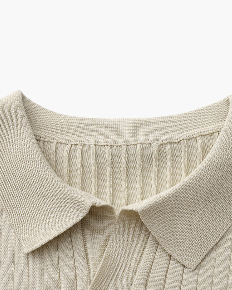 MARCO | RIBBED KNIT POLO
