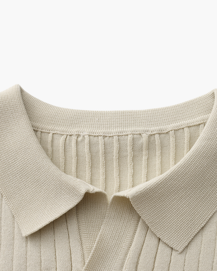 MARCO | RIBBED KNIT POLO