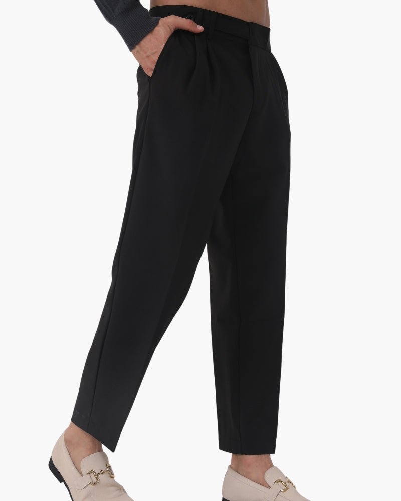PARIS | HIGH-WAIST TAILORED TROUSERS