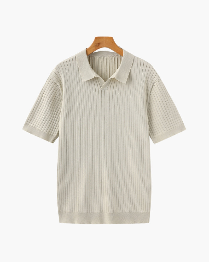 MARCO | RIBBED KNIT POLO