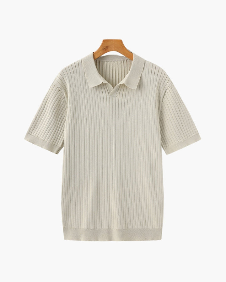 MARCO | RIBBED KNIT POLO