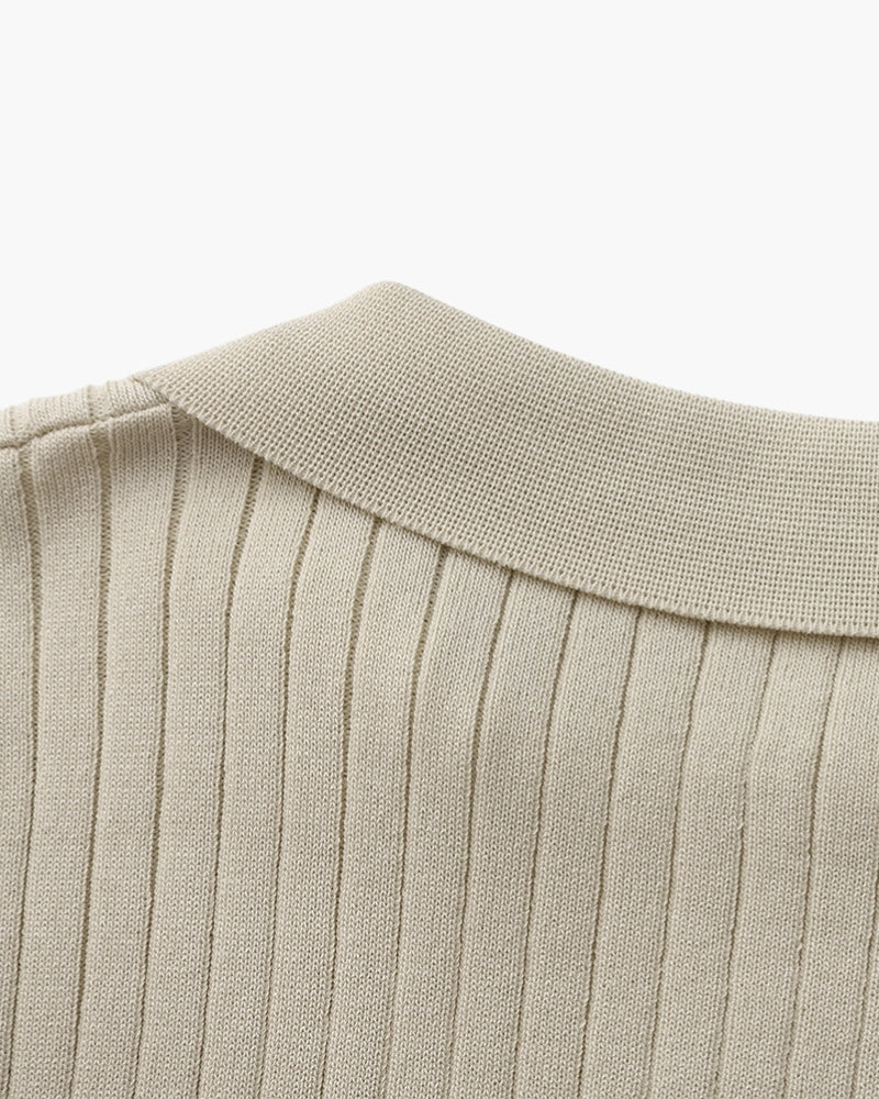 MARCO | RIBBED KNIT POLO