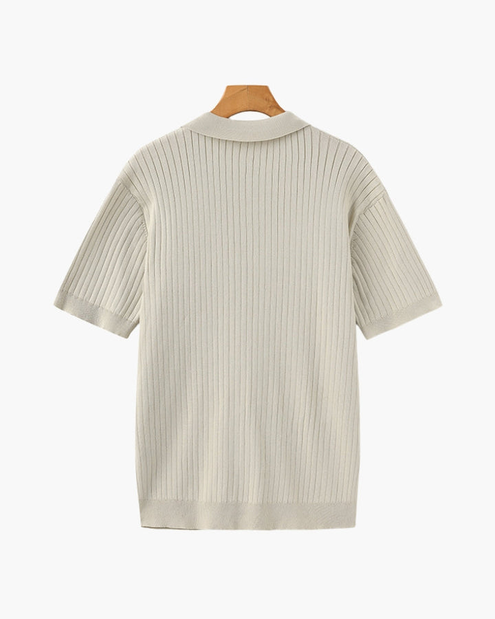 MARCO | RIBBED KNIT POLO