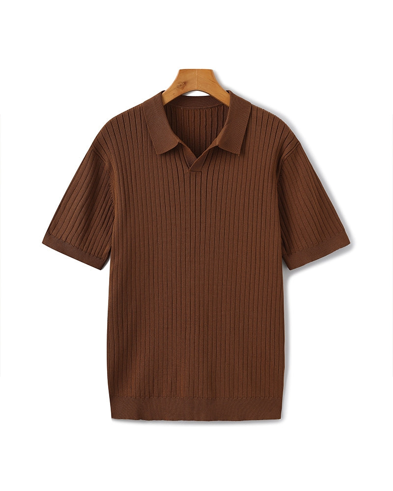 MARCO | RIBBED KNIT POLO