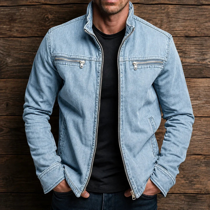 GRAHAM | RUGGED STAND-COLLAR ZIP JACKET