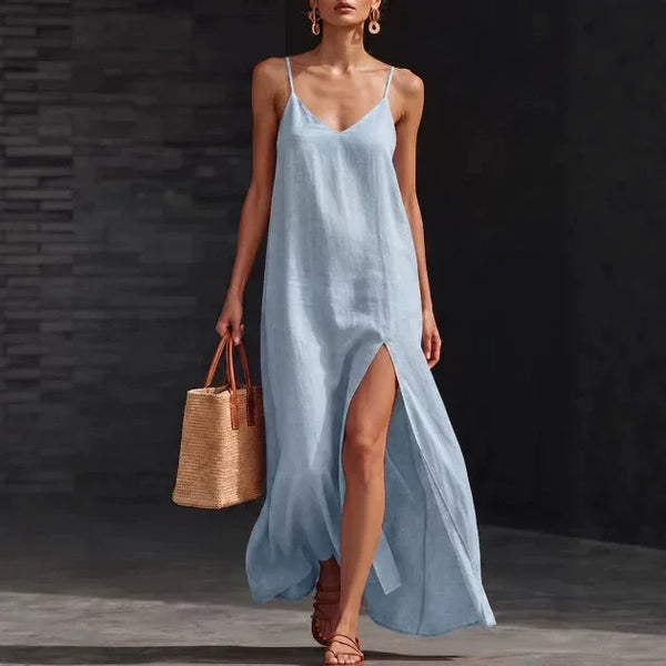 AVA | SPAGHETTI STRAP MAXI DRESS