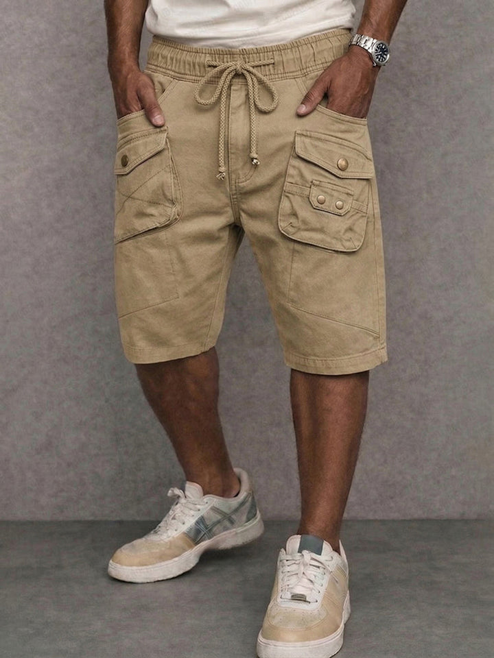 HUNTER | MULTI-POCKET CARGO SHORTS