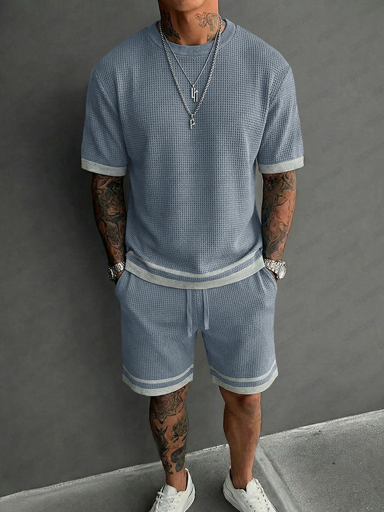 NOLAN | WAFFLE TEXTURE CASUAL SET