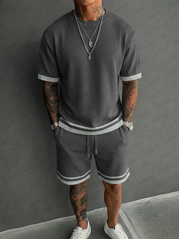 NOLAN | WAFFLE TEXTURE CASUAL SET