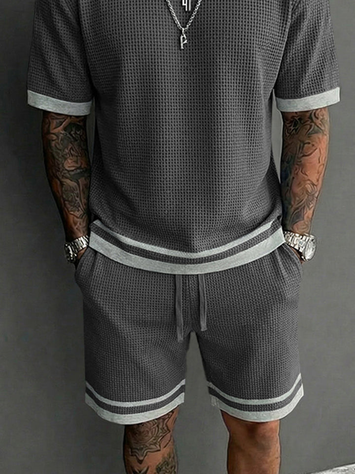 NOLAN | WAFFLE TEXTURE CASUAL SET